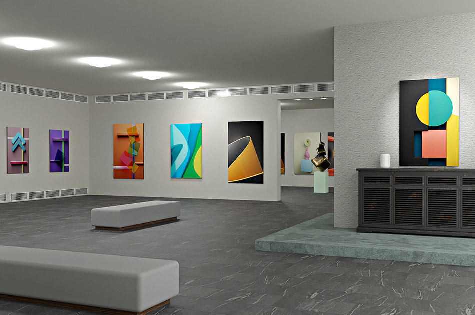 Art Gallery Glass Anti-Glare Matte Film